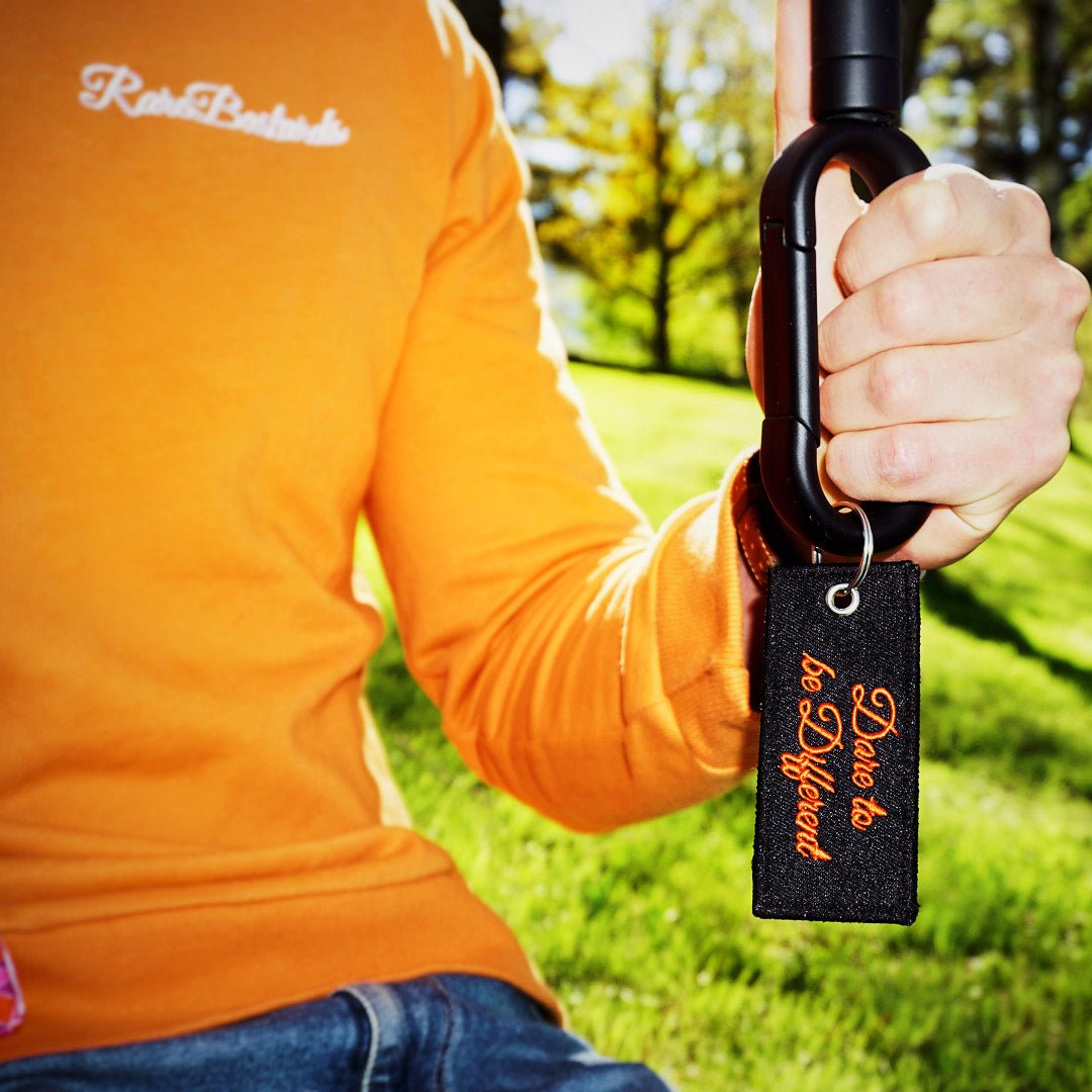 Umbrella with tag